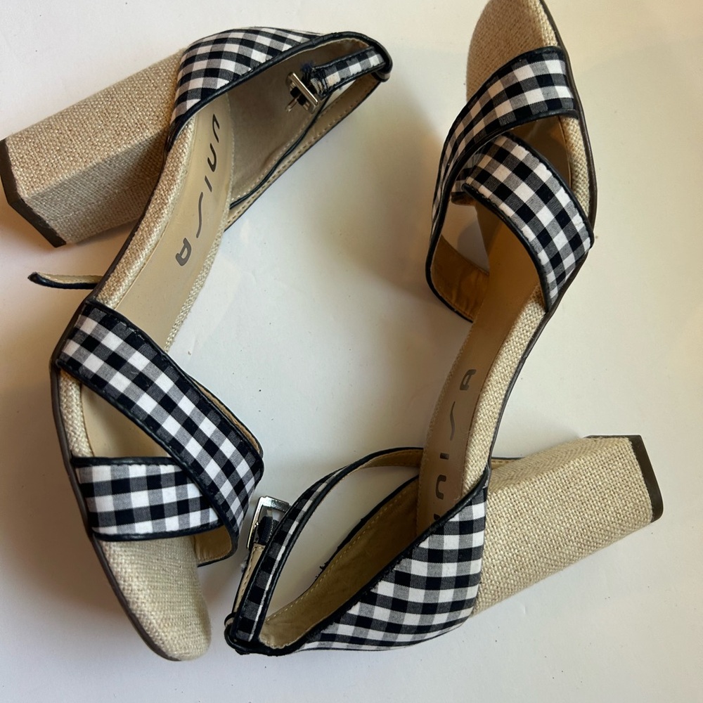 Unisa Houndstooth Checkered Pattern Plaid Print H… - image 1